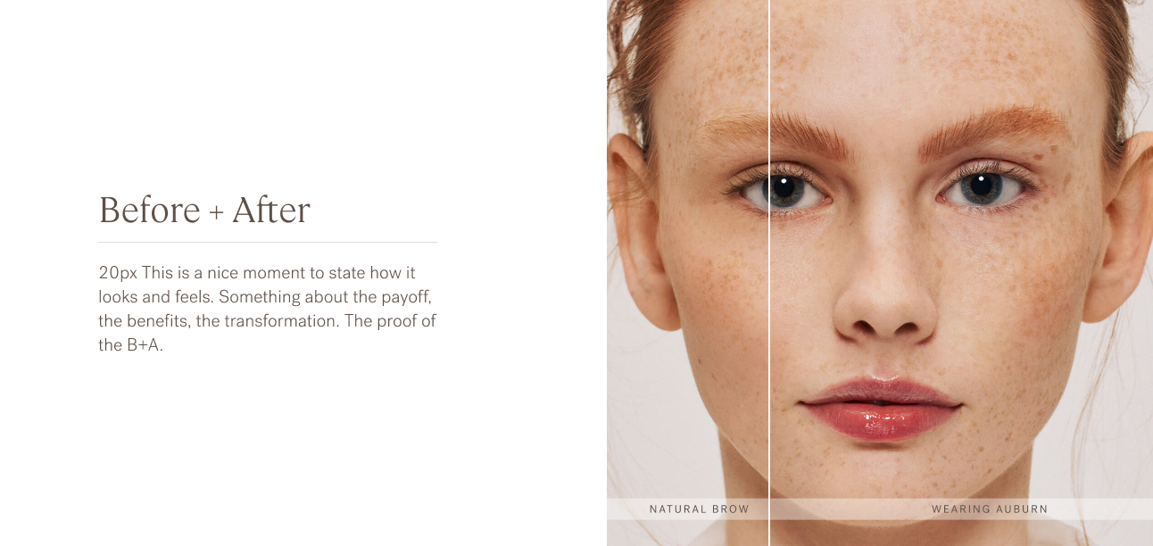 ILIA Beauty before + after product demonstration-desktop.