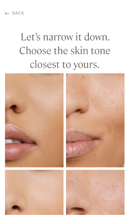 Photo array of undertones.