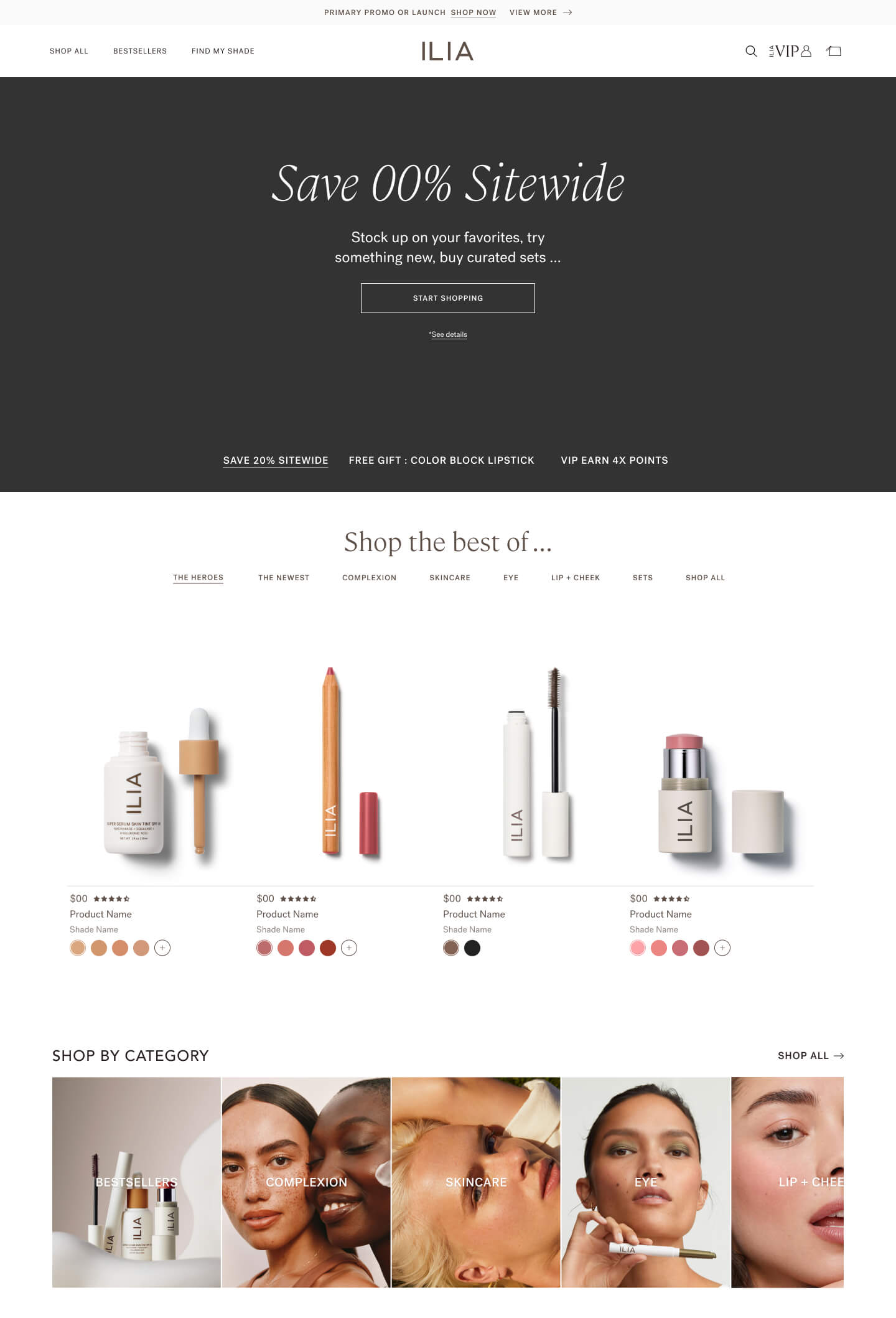 ILIA Beauty Hero-promotion.